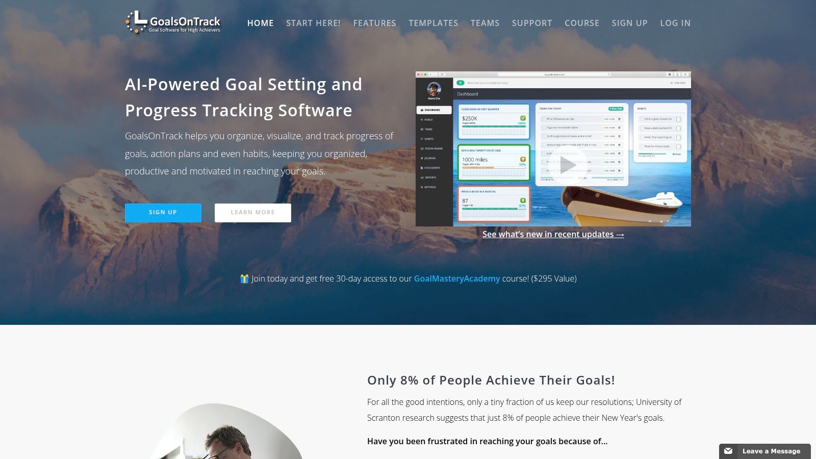 GoalsOnTrack