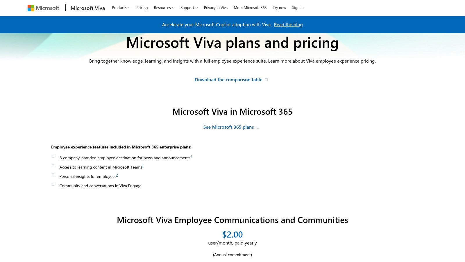 Microsoft Viva Goals