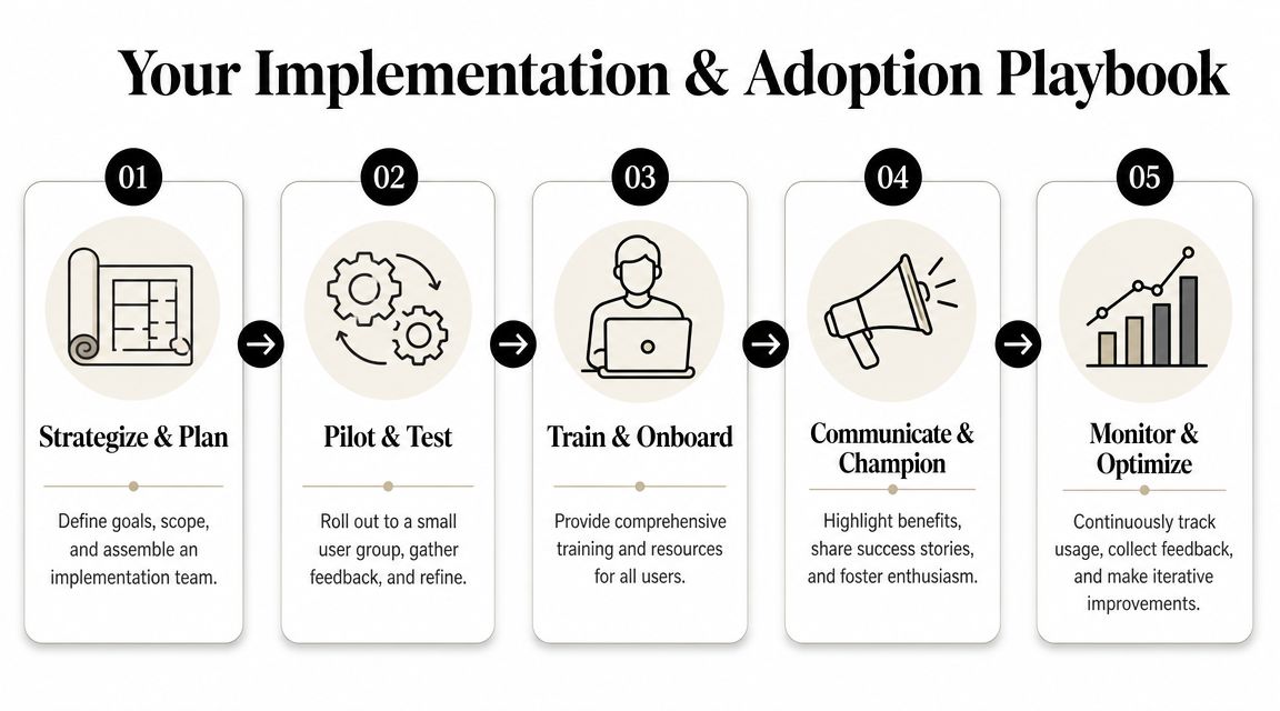 Your Implementation and Adoption Playbook